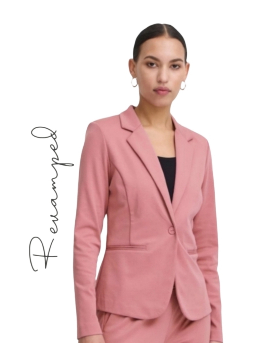 Rose Blazer XS HeatherPink Revamped